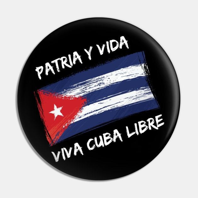 Patria Y Vida - Viva Cuba Libre! Pin by HROC Gear & Apparel