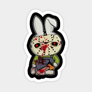 Friday 13th Bunny Edition Magnet