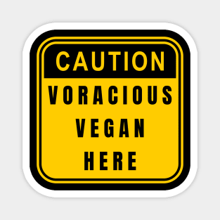 Vegan funny quote Magnet