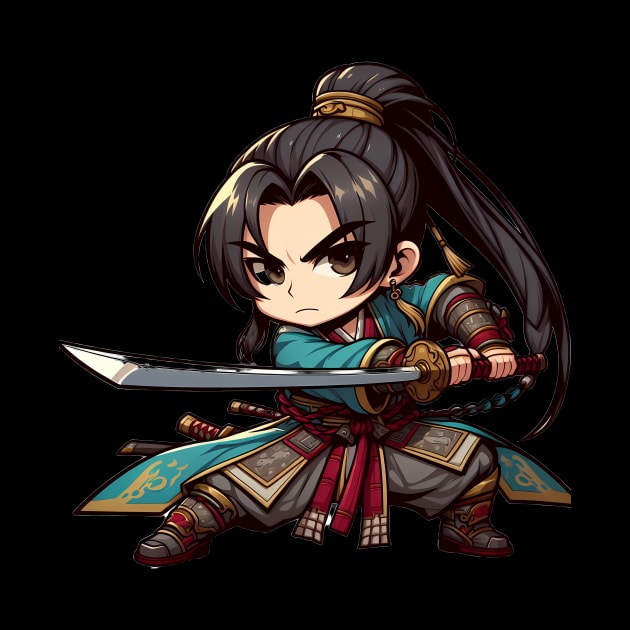 Chibi dinasty warior samurai by Mechanime World