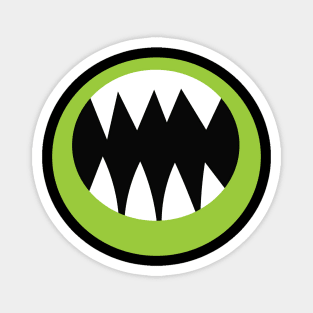 Halloween Scary Mouth Magnet