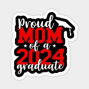 Proud Aunt Of A 2024 Graduate For Family Graduation Magnet