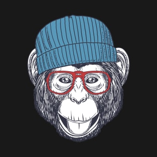 Hand drawn monkey T-Shirt