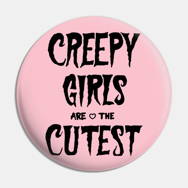 Creepy Girls Are The Cutest Gothic Emo Grunge Aesthetic Post Pin by Prolifictees