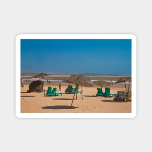 Morocco. Essaouira. Beach. Magnet