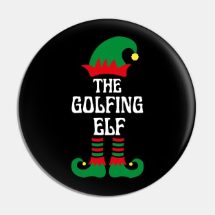 THE GOLFING ELF Pin