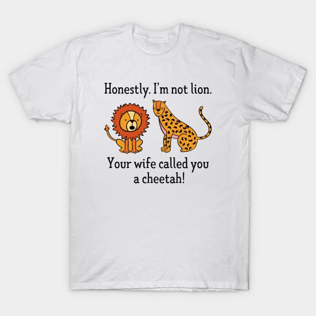 Lion Cheetah Tee Lion Cheetah Tee