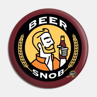 beer snob Pin