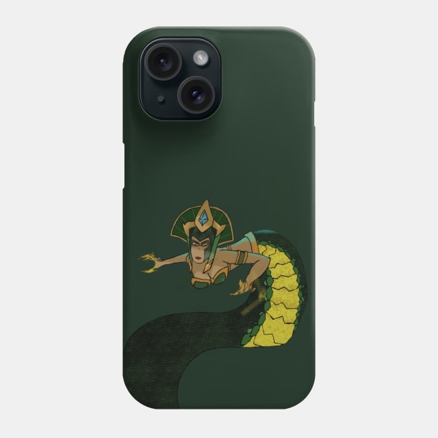 Emperor Snake Lady Phone Case by GrandlordChaos101