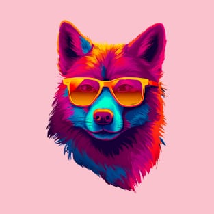 Dog in sunglasses T-Shirt