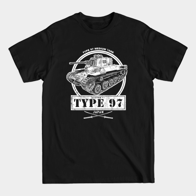 Disover Type 97 Japanese WW2 Tank - Ww2 Tanks - T-Shirt