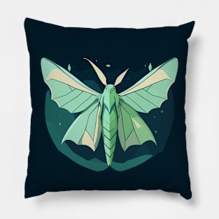 Luna Moth Pillow