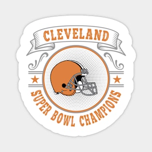 Cleveland Super Bowl Champions Magnet