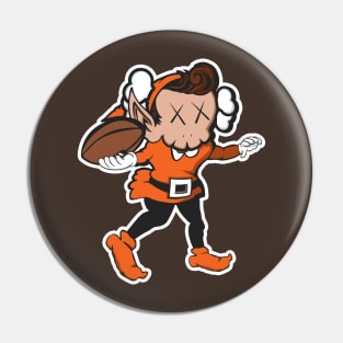 Brownie the Elf x Kaws QB Pin