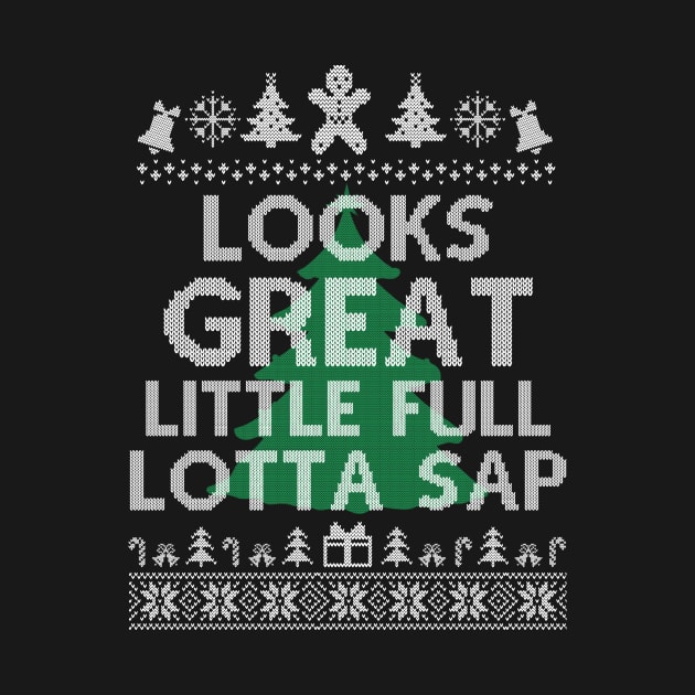 Looks Great little full lotta sap Funny Christmas Vacation Santa by SloanCainm9cmi