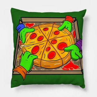 TMNT Antonio’s Pizza Cartoon Comic Book Pillow