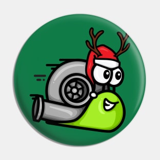 Turbo Snail - Dasher (winter) Pin