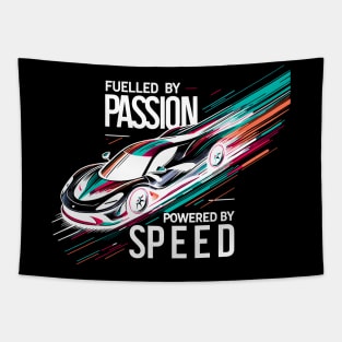 Fuelled by Passion Powered by Speed Tapestry