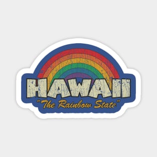 Hawaii The Rainbow State 1986 Magnet