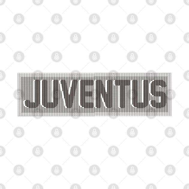 Juventus Black Line Art by radeckari25