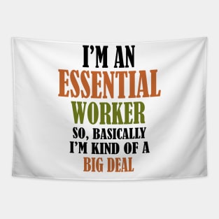 i am essential worker Tapestry