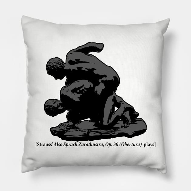 Regal Rasslin Pillow by rt-shirts