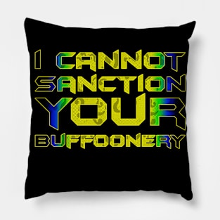 Buffoonery. Pillow