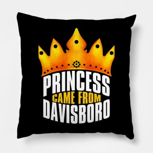 Davisboro Georgia Pillow