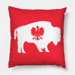 Polish Buffalo NY Polish American Dyngus Day Pillow