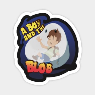 A Boy and The Blob Magnet