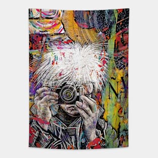 Warhols NYC Street Camera Tapestry