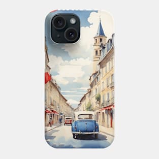 Evry France Vintage Travel Poster Tourism Phone Case