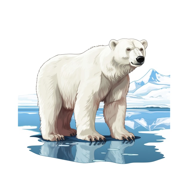 Arctic Polar Bear by zooleisurelife