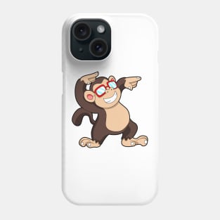 Monkey with Sunglasses Phone Case