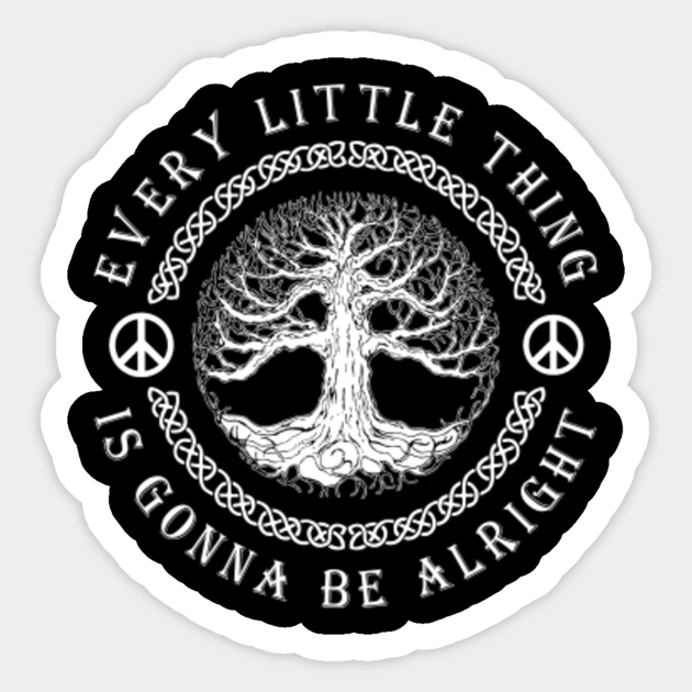 Cool Tree Of Life Love Peace Quote Shirt Hippie Happy Life Motivation Themed Motivation Sticker Teepublic Today, i welcome love into my life. cool tree of life love peace quote shirt hippie happy life motivation themed