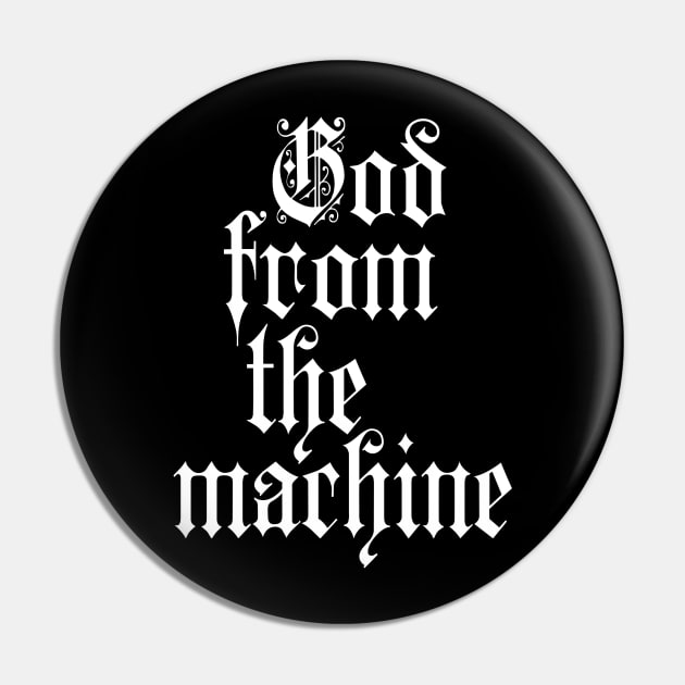 God from the machine Pin by stefy