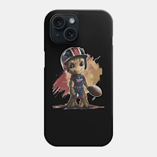 Groot Vs Atlanta Braves Groove Gloves Phone Case