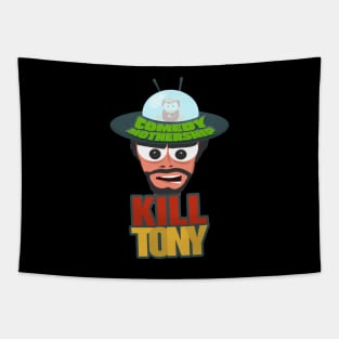 Comedy Mothership Kill Tony - Tony Hinchcliffe, UFO, William Montgomery Fan Design Tapestry