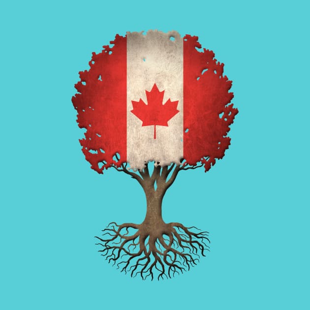 Tree of Life with Canadian Flag by jeffbartels