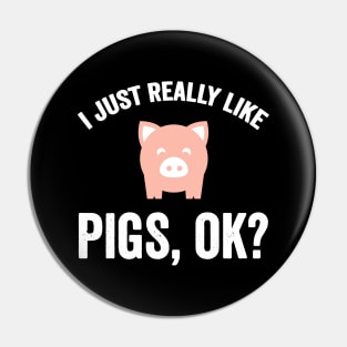 I just really like pigs ok Pin