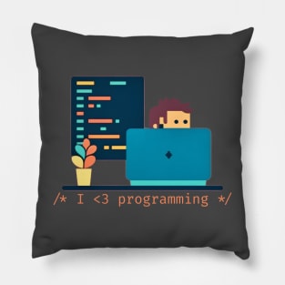 I love programming - V2 Pillow