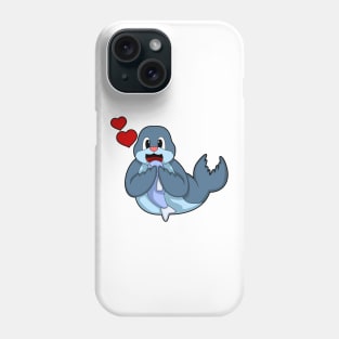 Seal with Fish Phone Case