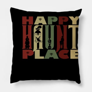 Happy Haunt Place Stretching Room Portraits Pillow