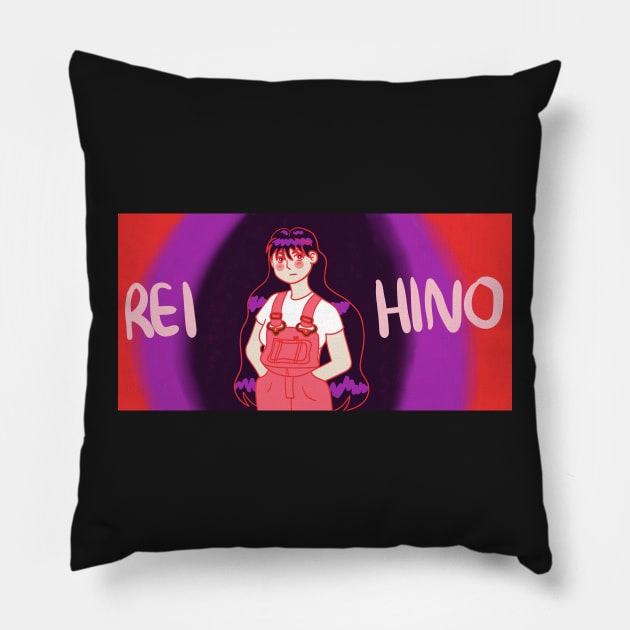 Rei Hino Pillow by kitaemirae