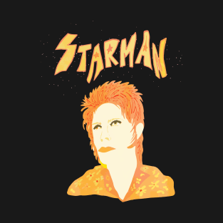 psychedelic retro bowie T-Shirt