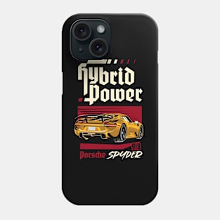 Hybrid Power Porsche 918 Phone Case