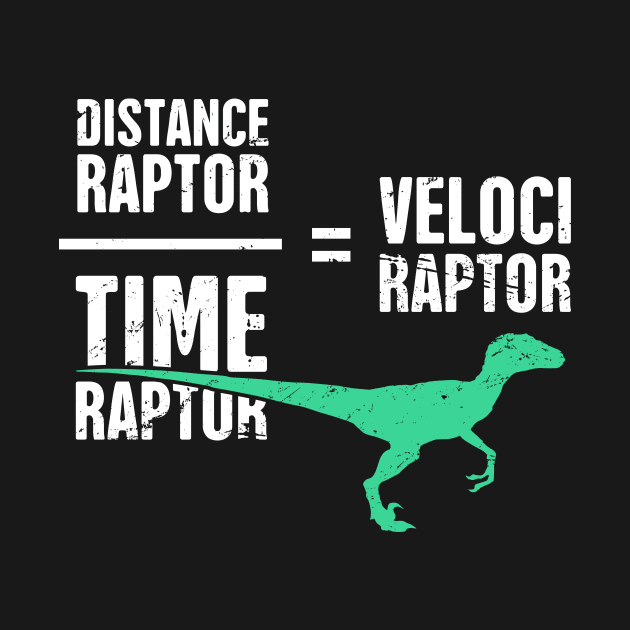 Funny Physics Velociraptor Dinosaur by MeatMan