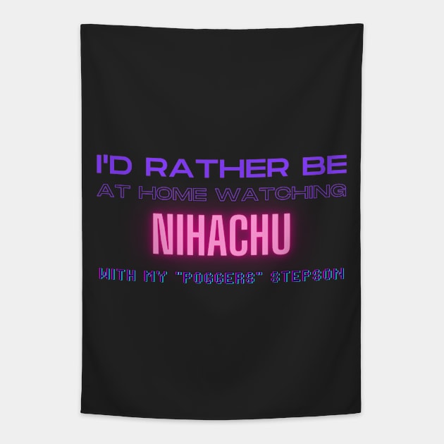 Nihachu poggers stepson twitch youtube content creator Tapestry by LWSA