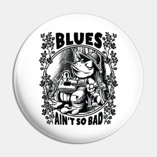 Delta Blues Frog with Guitar - Blues Ain’t so Bad Pin