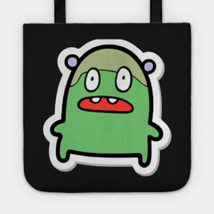 Cool Funny Green Sticker Tote